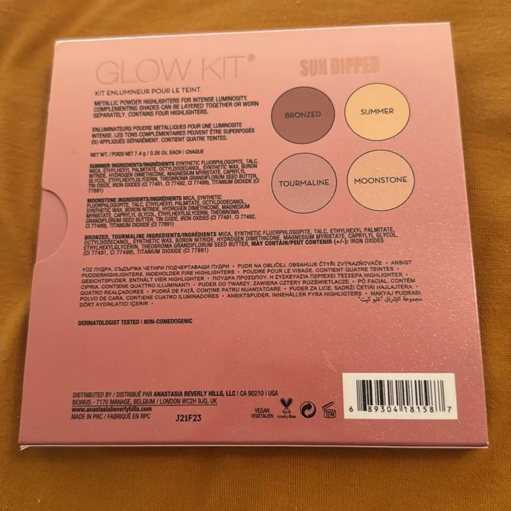 Anastasia Beverly Hills couple shades